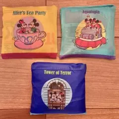 新品　東京ディズニーランド限定　 エコバッグ　トートバッグ3種　ミッキーマウス