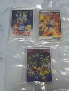 ガンダム　アクリルスタンド　逆襲のシャア　SEED　Gガンダム　ガチャ