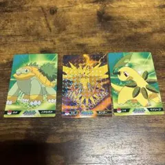 値下げ‼️ポケモンカード3枚 ハヤシガメ 、サンダー 、ベイリーフのサムネイル