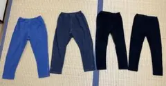 ユニクロ　キッズ用ズボン4点　110サイズ