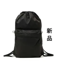 美品 NOMADIS LATT ナップサック バッグ ブラック - メルカリ