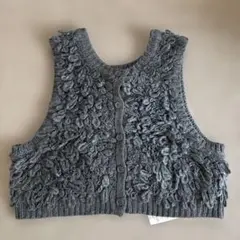 【未使用新品】DISCOAT ループヤーン前後2WAY ベスト