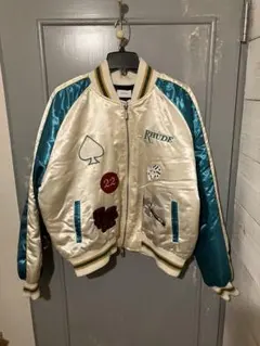 歳末値下げ！ 新品！（訳アリ）RHUDE カジノテーマ スカジャン