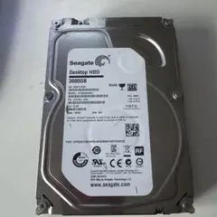 不動 認識せず Seagate ST3000DM001