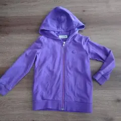 LACOSTE パープル フード付きトレーナー サイズ4