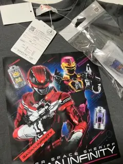新品　120cm ギャバンインフィニティ　Tシャツ　エモルギア付のサムネイル
