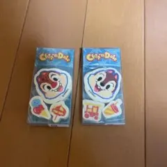 チップとデール 消しゴム　2個セット 東京ディズニーリゾート