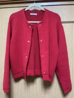 SIMPLICITÉ レッド カーディガン