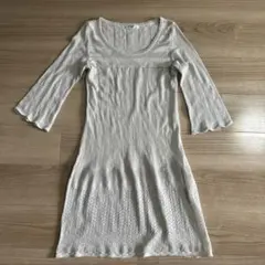 NATURAL BEAUTY BASIC ニットワンピース M