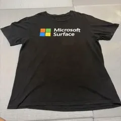Microsoft Surface ブラック Tシャツ　企業系のサムネイル