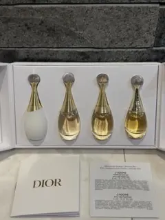 DIOR ディオール　ノベルティJ'adore ジャドール香水4本セットのサムネイル