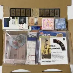 コラージュ素材 紙もの まとめ売り 断捨離 シール 素材紙