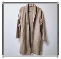 【Alphabet's alphabet】 ロングコート ベージュ (F) 毛