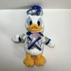ぬいぐるみバッジ　ドナルド　東京ディズニーシー20周年
