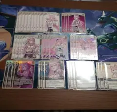 ホロカ　ホロライブ　博衣こより　RR以下　　デッキパーツ　42枚セット