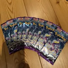 ポケモンカード バイオレットex 8パック