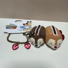 チップとデール ツムツム ぬいぐるみ　キーチェーン　マスコット