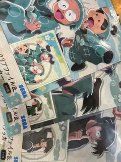 忍たま乱太郎　クリアファイル＆ステッカー　3枚セット