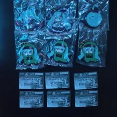 初音ミク ガンダムコラボ ラバーキーホルダー 6個セット