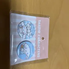 CINNAMOROLL 缶バッジ　シール