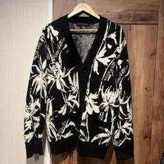 LOUIS VUITTON 花柄カーディガン Mサイズのサムネイル