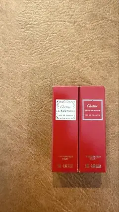 Cartier カルティエ 香水 サンプル 2本セットのサムネイル