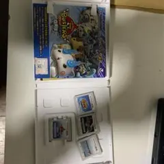 3DSソフト 4本まとめ売り 妖怪ウォッチ等 ※ジャンク含む