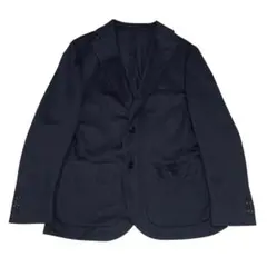 《極美品Mリネン麻》シップステーラードジャケットネイビーshipsのサムネイル