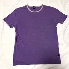 ヒューゴボス☆国内正規品☆メンズ☆Tシャツ☆パープル☆Sサイズ☆無地☆H06のサムネイル