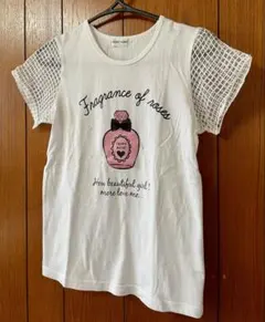 CROWN BANBY ホワイトTシャツ　160sizeのサムネイル