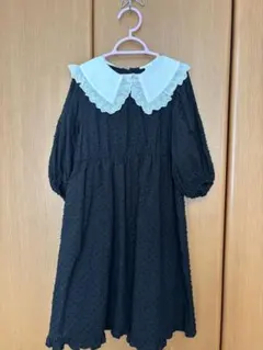 après les cours ドット柄ワンピース 130