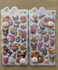 日焼けキティ おしりシール 2点セット ①　即購入OK