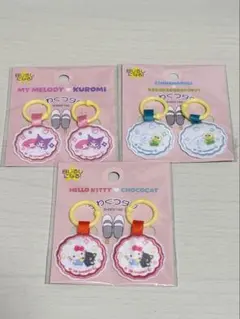 【品薄商品】セリア サンリオ うわぐつタグ 人気キャラセット