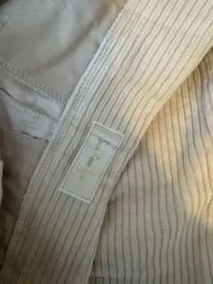 searoomlynn コードゥロイパンツ　M アイボリー