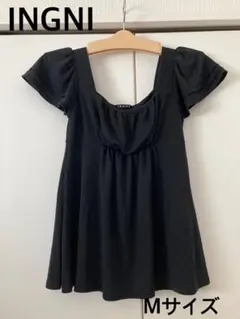 INGNIイングチュニック 黒チュニック　Mサイズ