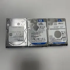 HDD 1TB 3セット