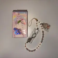 ラブブ ストラップ HAPPINESS