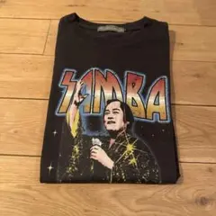 松平健 SAMBA Tシャツ 黒 マツケンサンバ ROCK 古着 マツケンサンバ ROCK Tシャツ XLサイズ 松平健 SAMBA