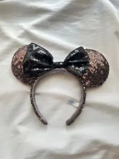 ディズニー カチューシャ ミニー スパンコール