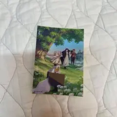 葬送のフリーレンシール7.5センチ✖️5センチ アニメキャラクターカード