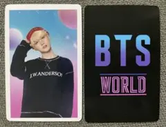 SUGA シュガ　ユンギ　BTS WORLD トレカ　カード　防弾少年団