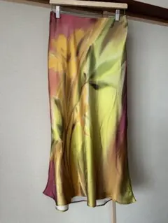 ZARA Y2K design サテンスカート