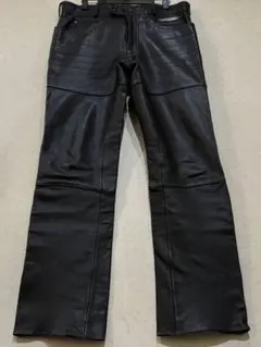 ハーレーダビットソン レザーパンツ ブラック 本革 36 BJBE.AB