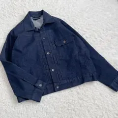 未使用 UNIQLO 1stタイプデニムジャケット 449616 M ネイビー