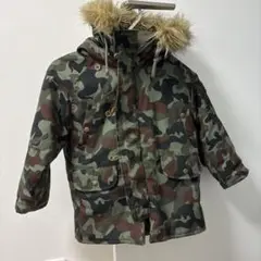 ボアアウター ブルゾン 迷彩 ミリタリー