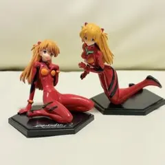 エヴァンゲリオン ヤングエース 付録 アスカ フィギュア2体セット(おまけ付き)