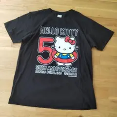 ハローキティ 50TH ANNIVERSARY Tシャツ ピューロランド 비매품