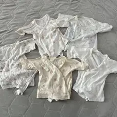 動物柄コンビ肌着セット