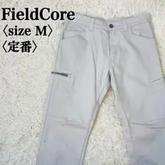 美品 フィールドコア ワークパンツ M グレー 機能的 作業着 アウトドア