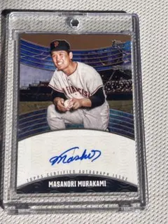 Topps Japan 무라카미 마사노리 친필 사인 카드 25장 한정